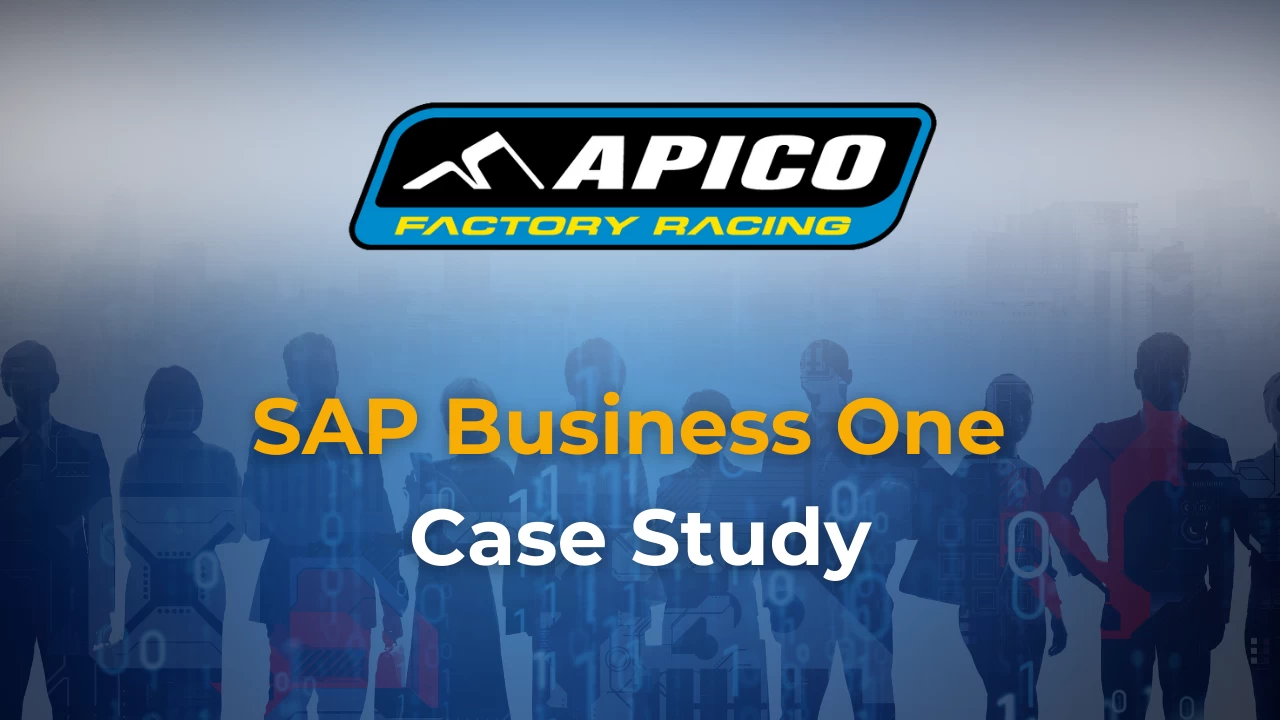 Apico factory racing -sap business one case study