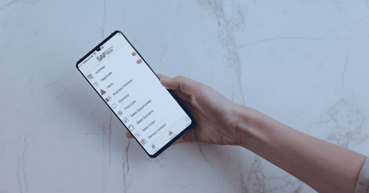 SAP Business One Mobile