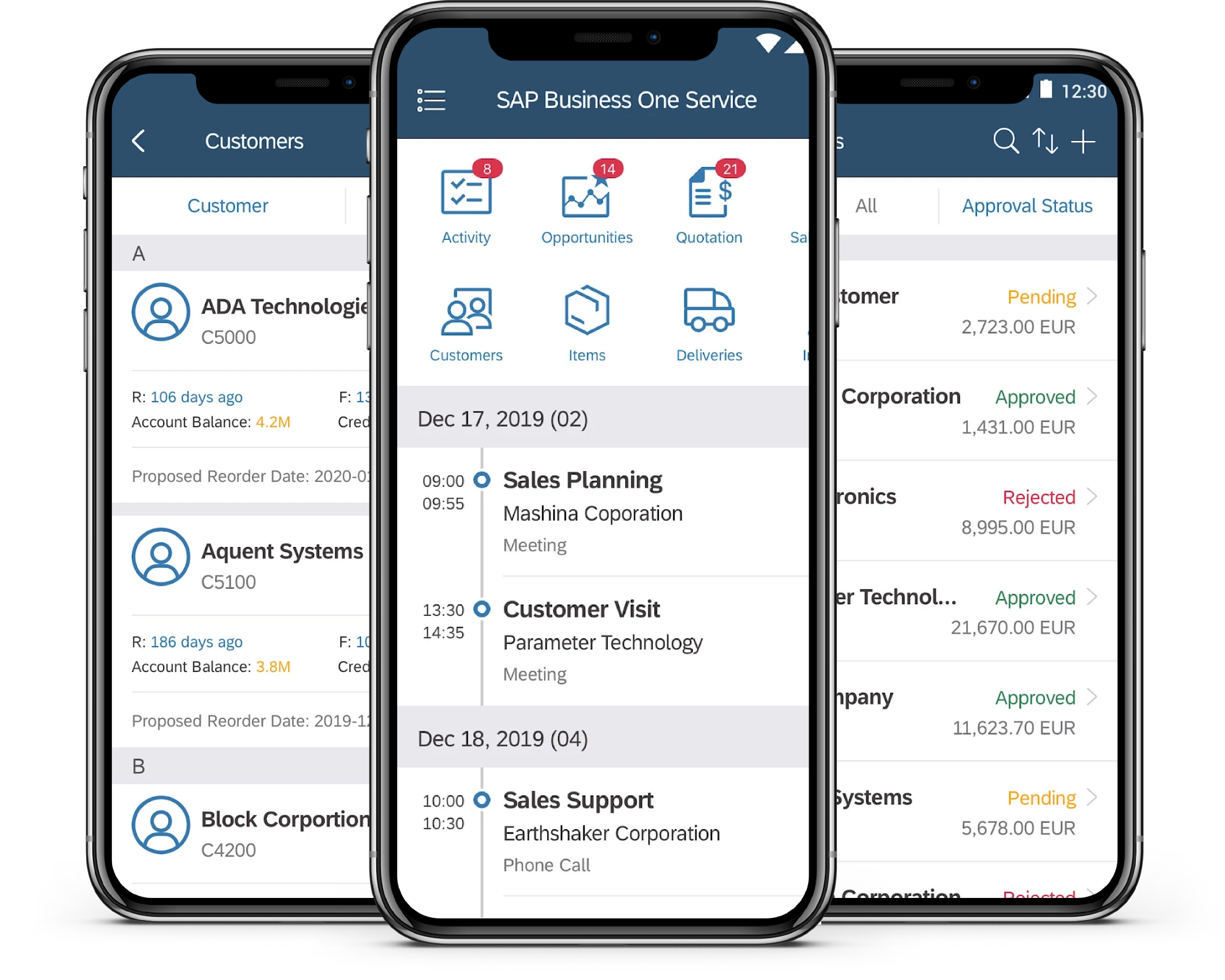 SAP Business One sales Mobile App