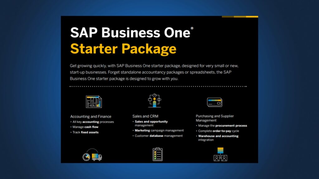 SAP Business One Starter Package