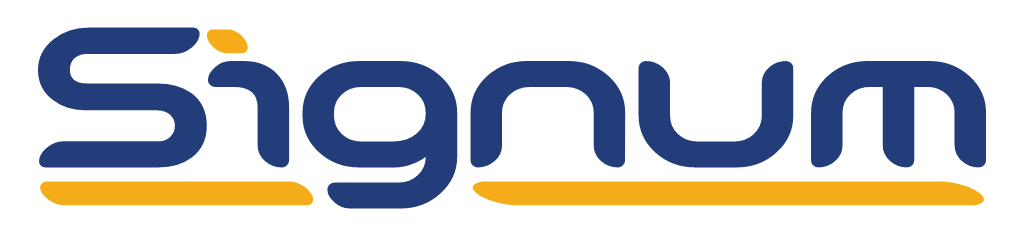SIGNUM solutions Logo in Blue
